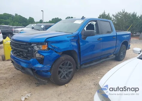 2024 Chevrolet Silverado 1500 4Wd Short Bed Custom из США, поврежденный, VIN 1GCPDBEK7RZ214839